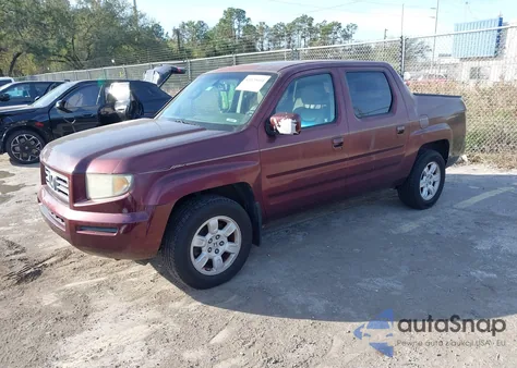 2007 Honda Ridgeline Rtl from USA, damaged, VIN 2HJYK16507H509545